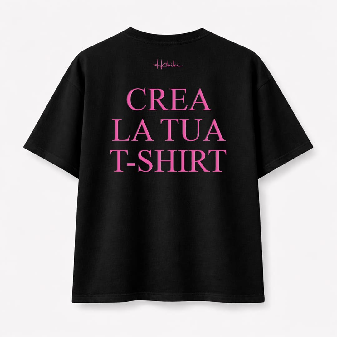 CREA LA TUA T-Shirt Oversize Core