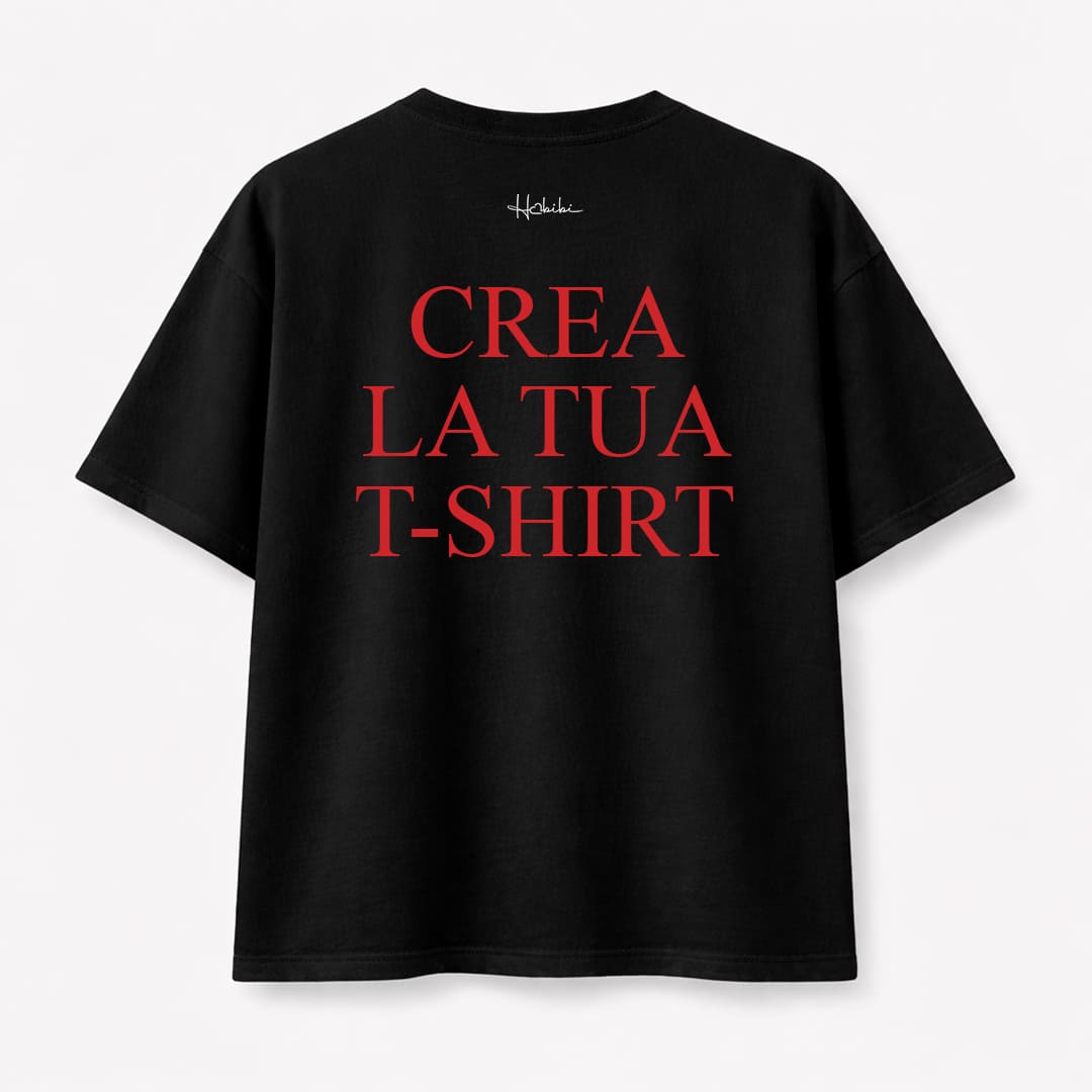 CREA LA TUA T-Shirt Oversize Core