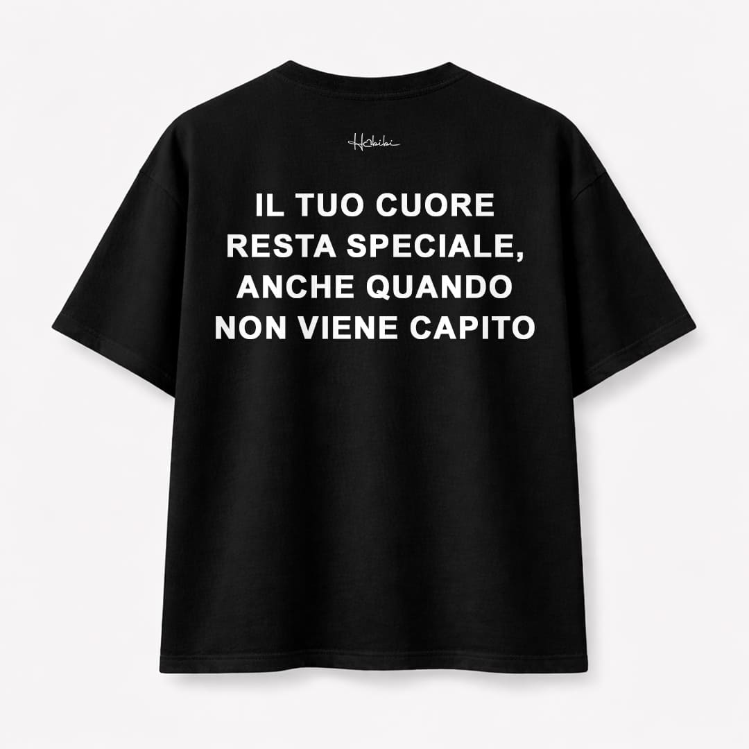 T-Shirt Oversize Core - Cuore Speciale