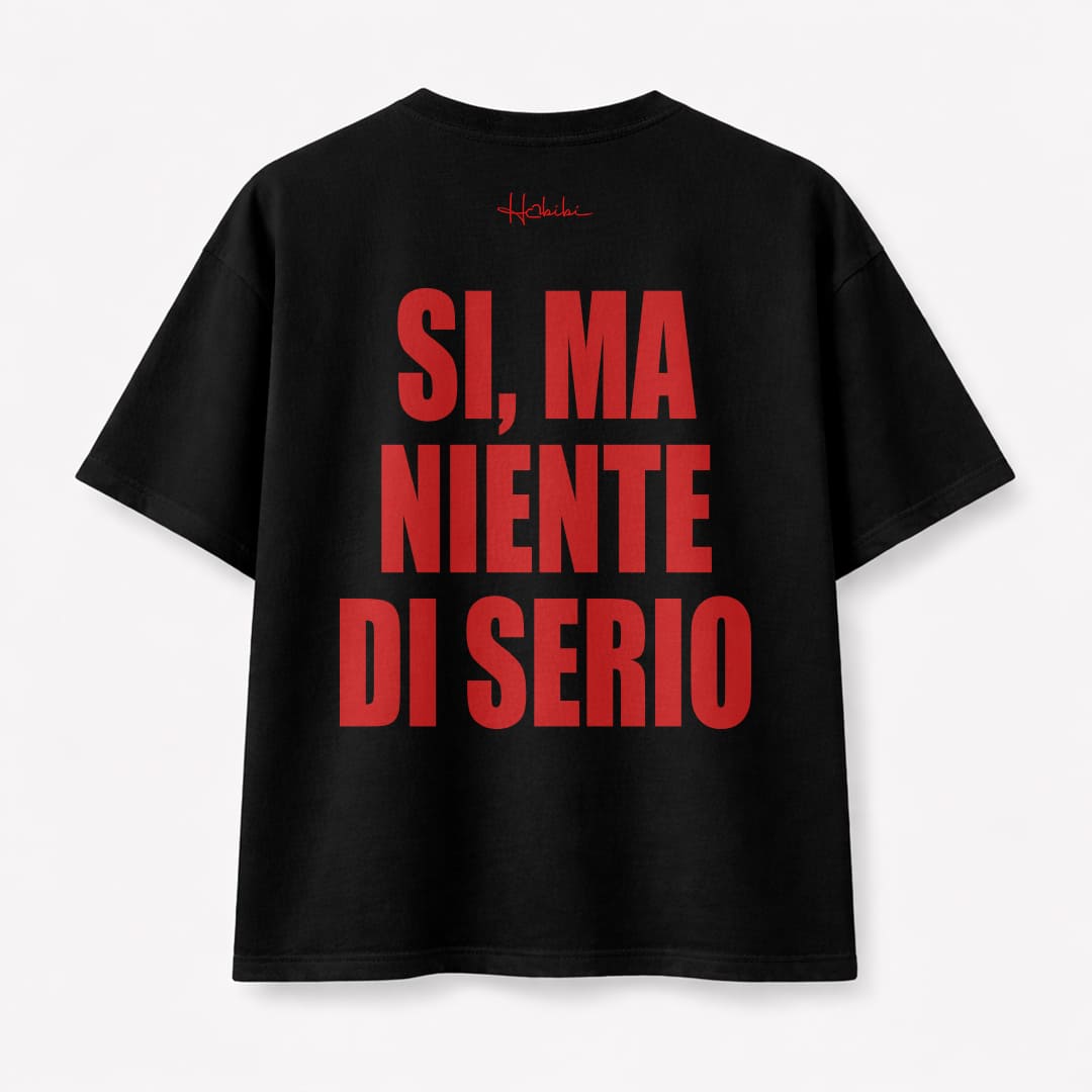 T-Shirt Oversize Core - Niente Di Serio