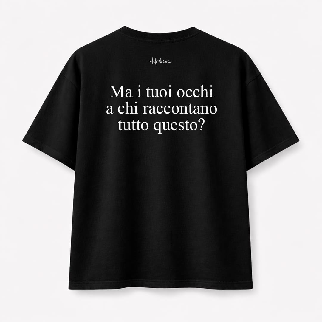 T-Shirt Oversize Core - Occhi
