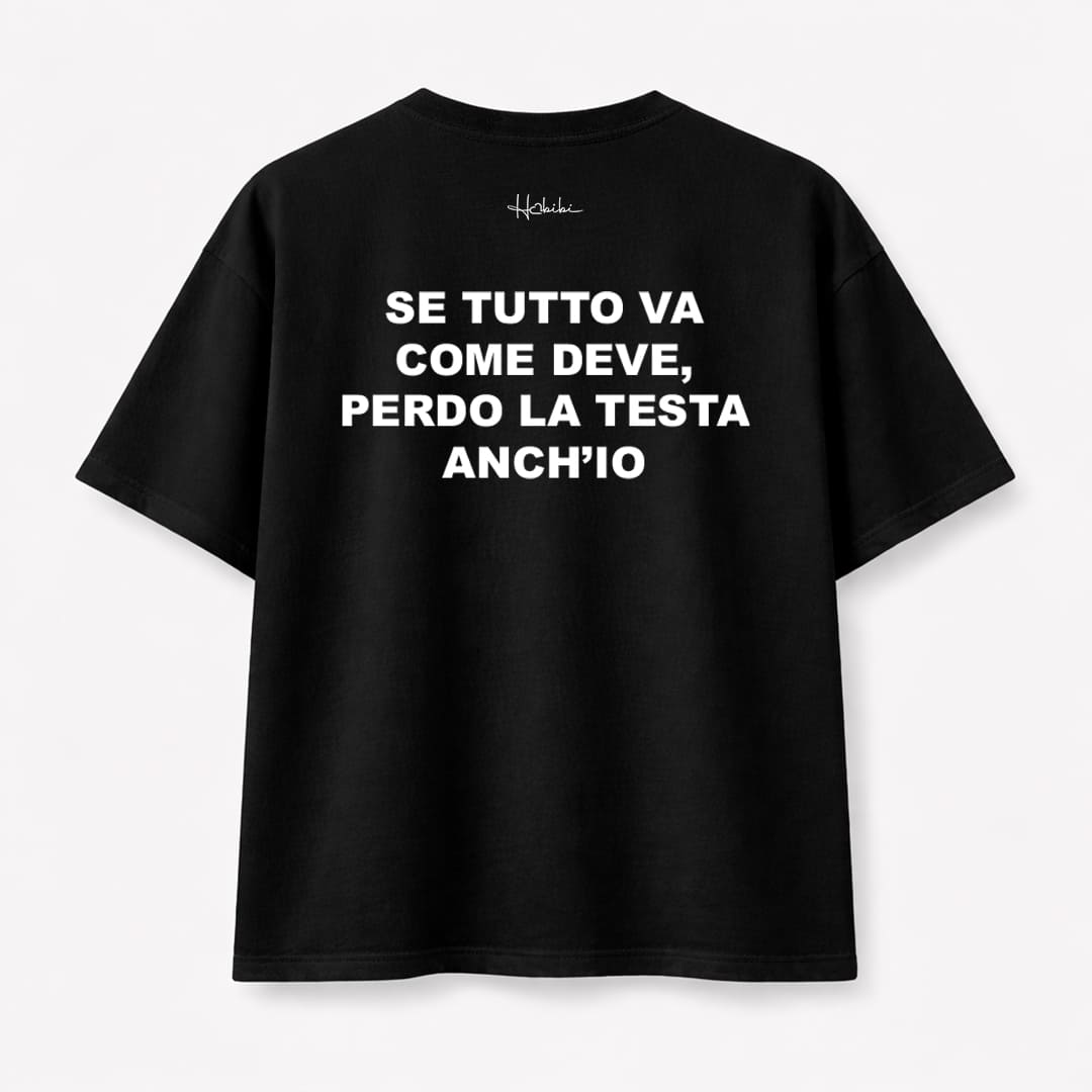 T-Shirt Oversize Core - Perdo la Testa