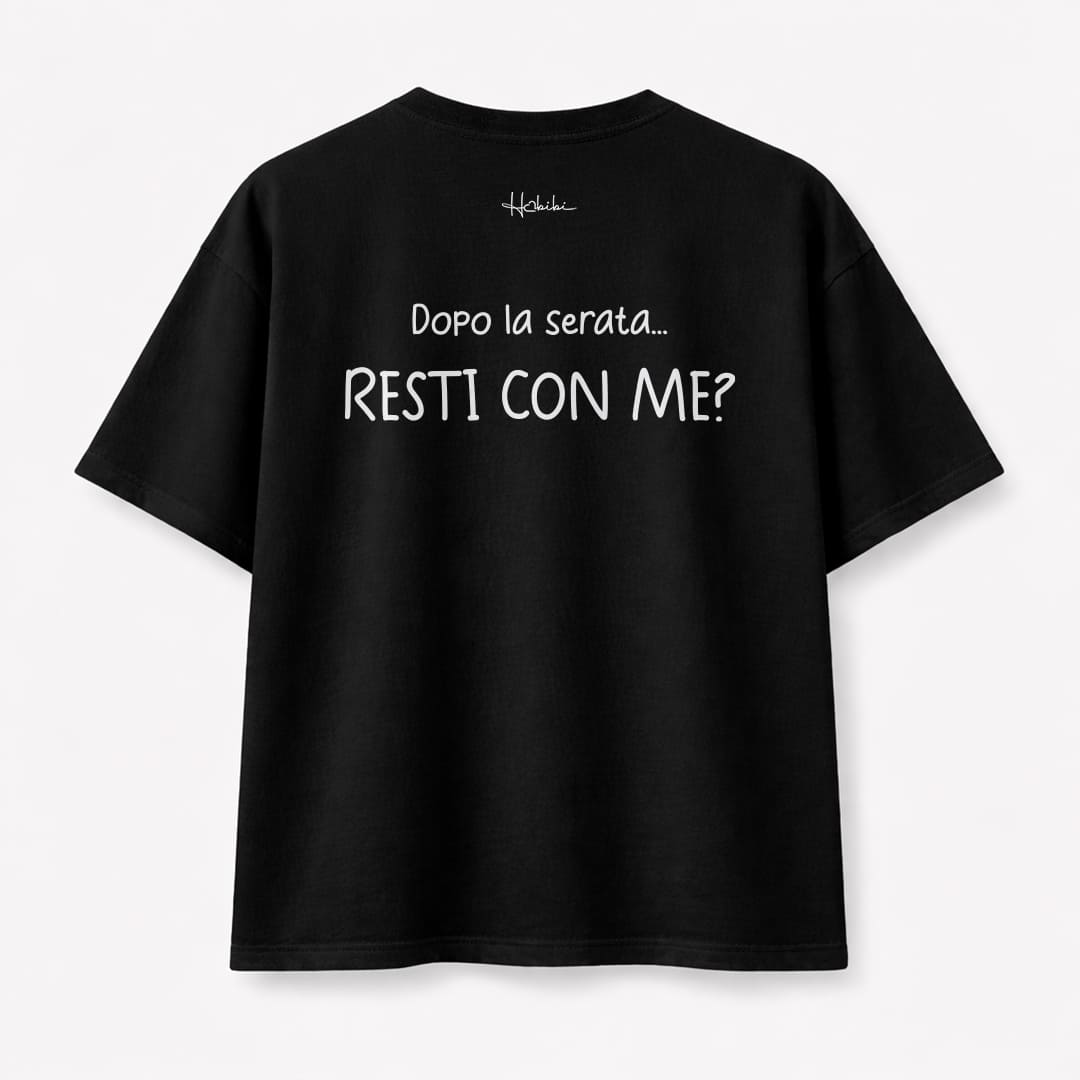 T-Shirt Oversize Core - Resti con Me