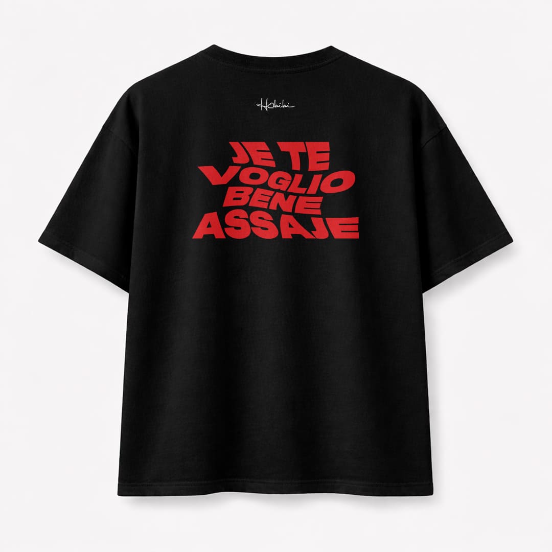 T-Shirt Oversize Core - Te Voglio Bene Assaje