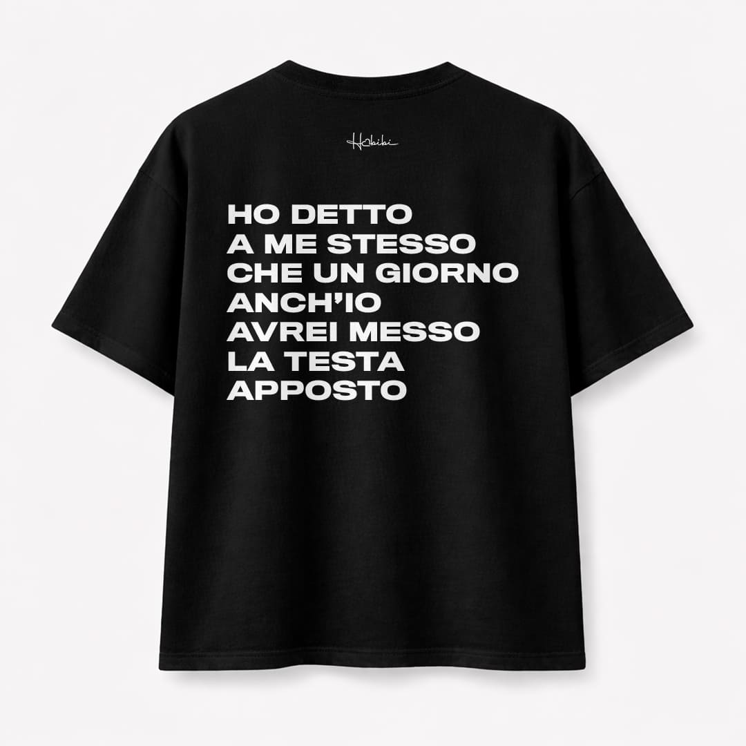 T-Shirt Oversize Core - Testa Apposto