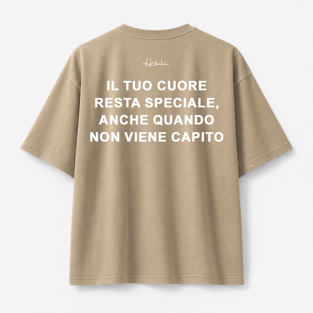 T-Shirt Oversize Core - Cuore Speciale
