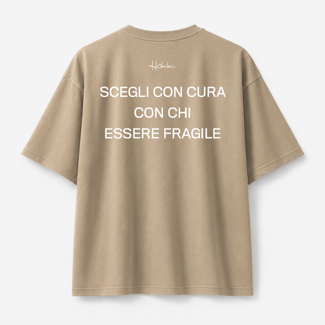 T-Shirt Oversize Core - Essere Fragile