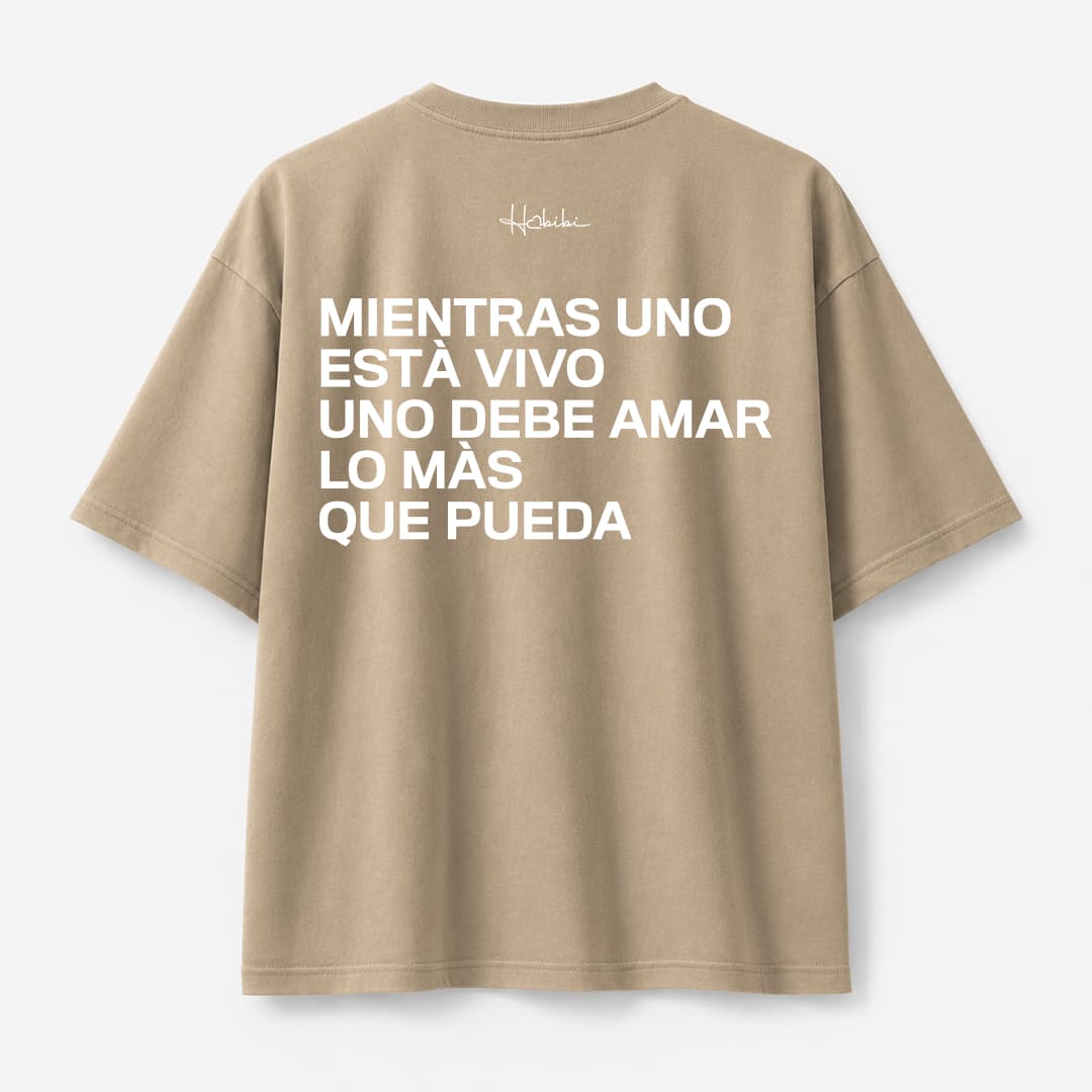 T-Shirt Oversize Core - Lo Màs Que Pueda