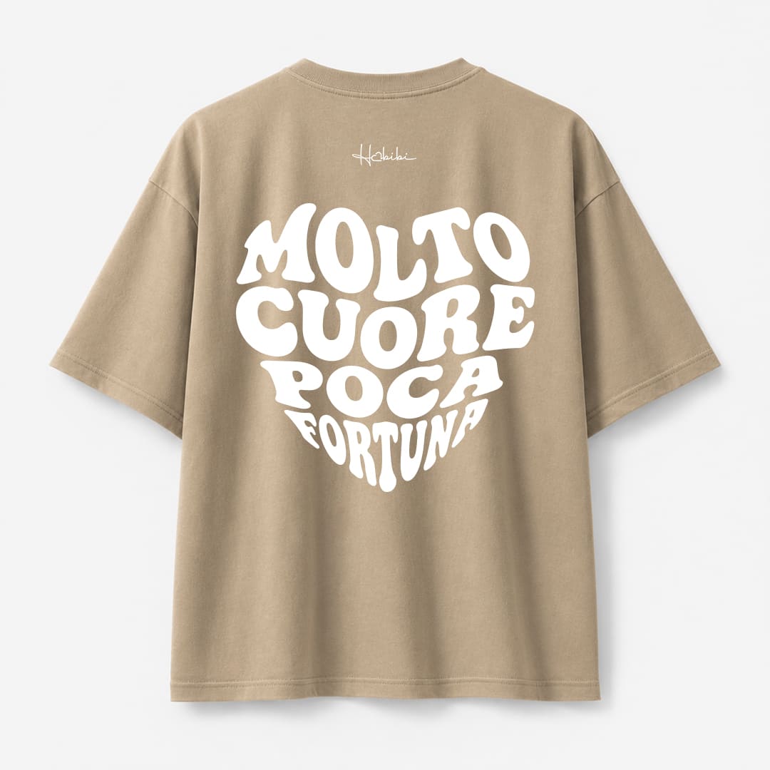 T-Shirt Oversize Core - Molto Cuore