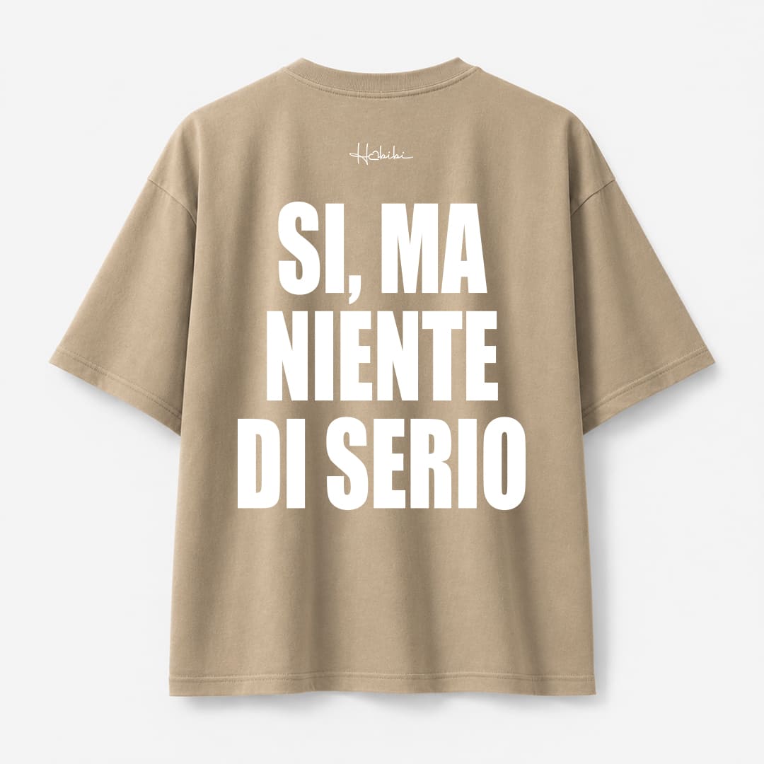 T-Shirt Oversize Core - Niente Di Serio