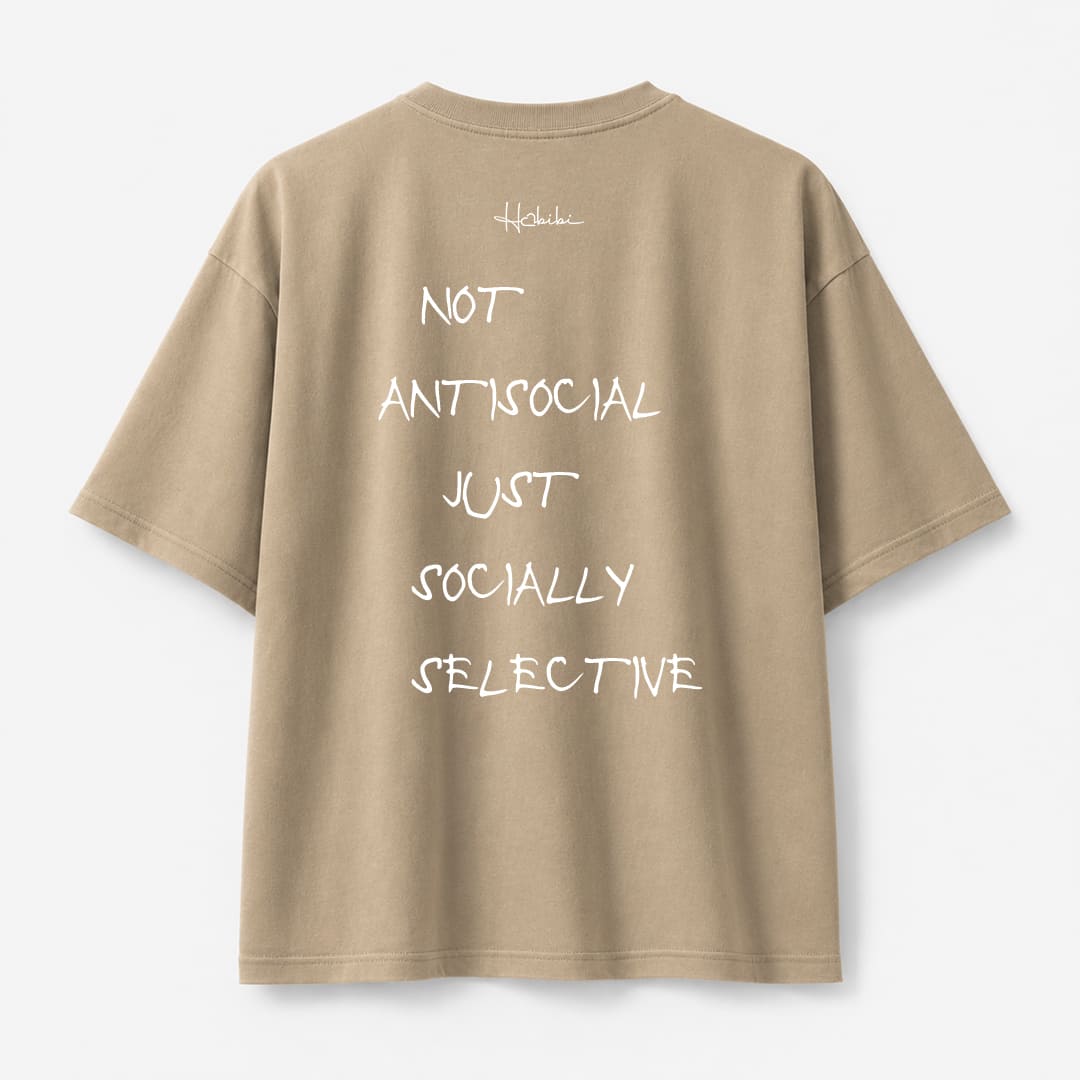 T-Shirt Oversize Core - Not Antisocial