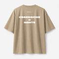 T-Shirt Oversize Sand - Ossessione