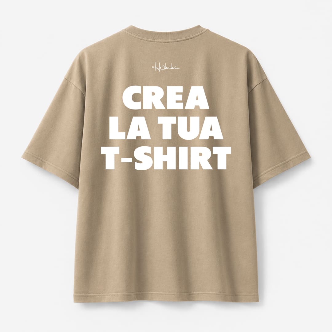 CREA LA TUA T-Shirt Oversize Core