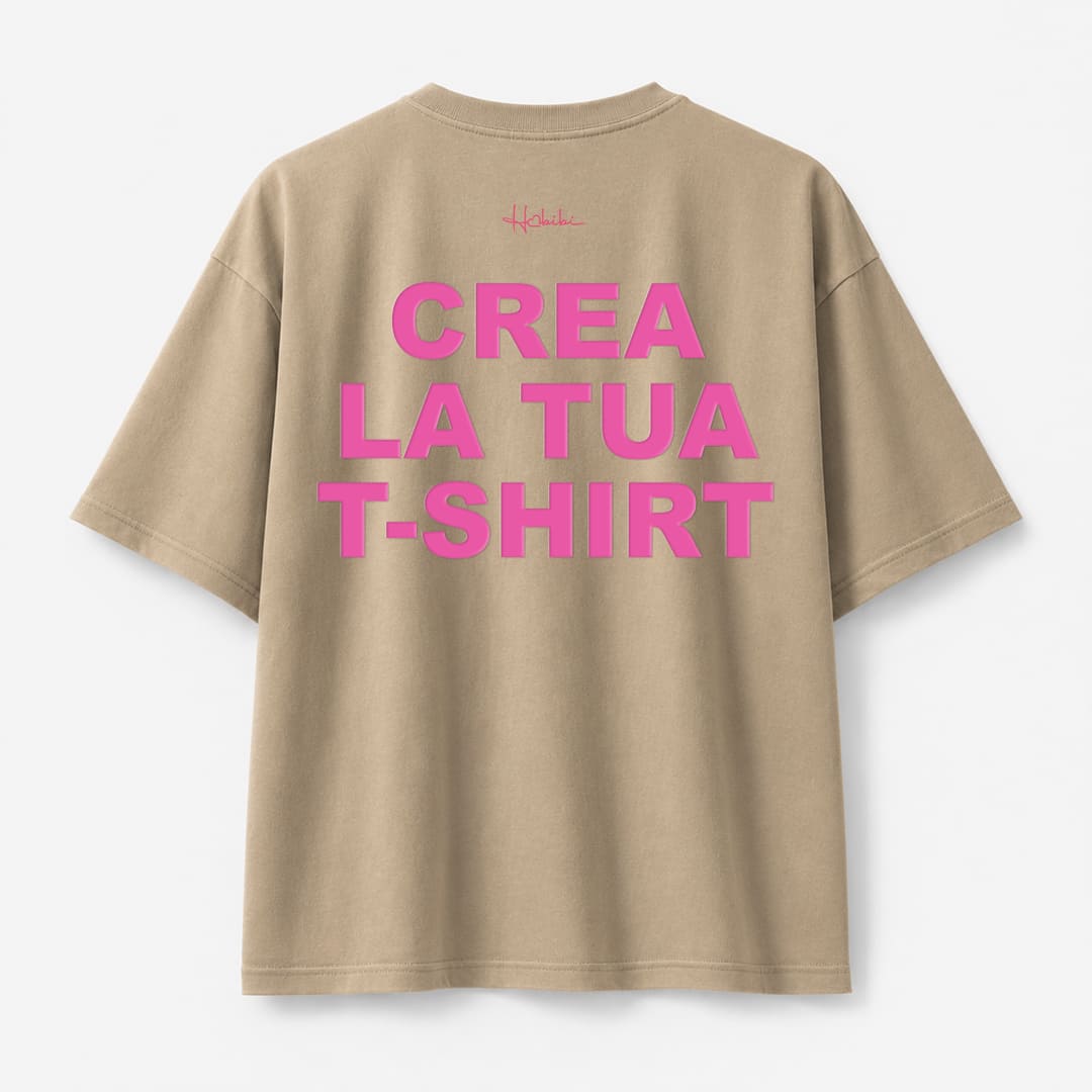CREA LA TUA T-Shirt Oversize Core