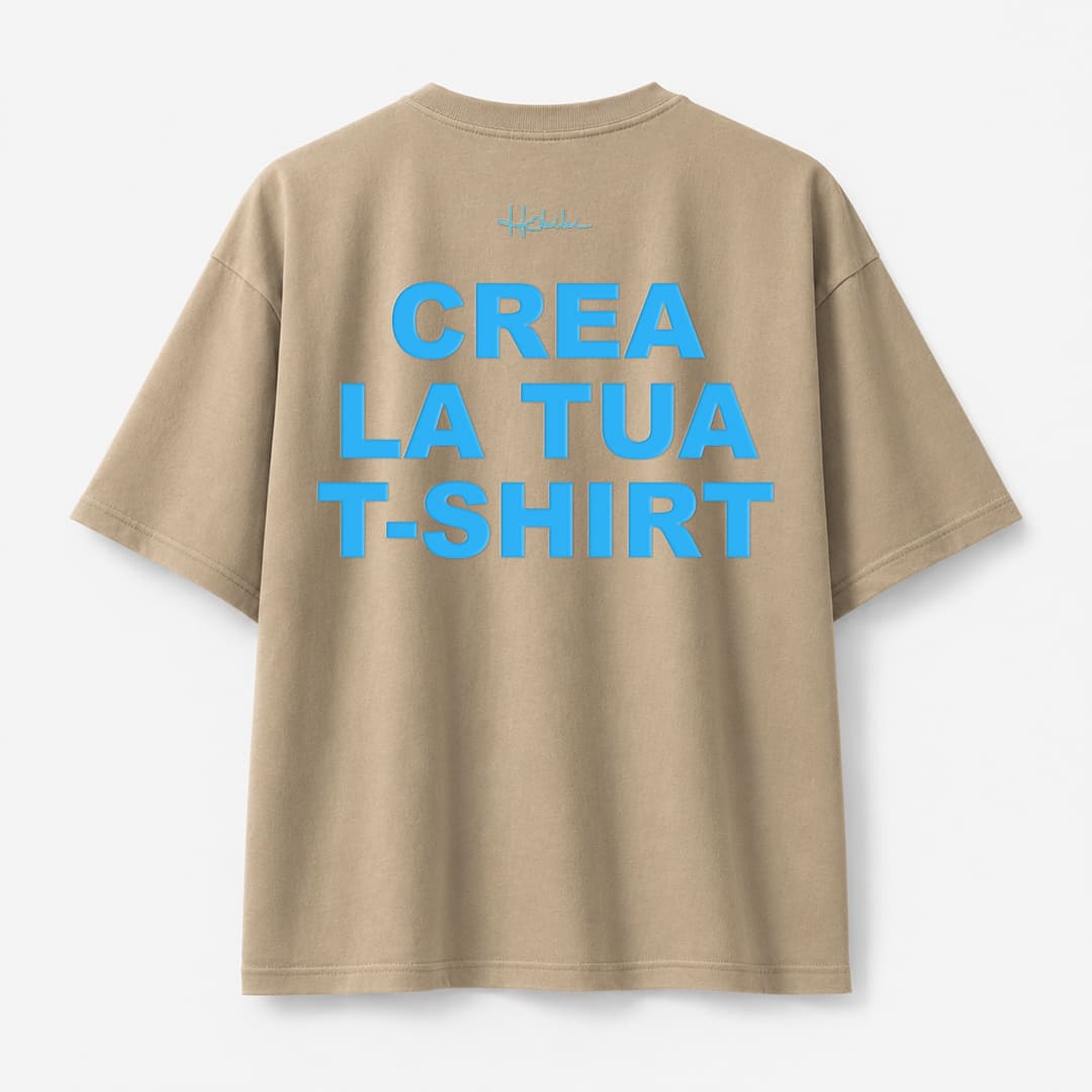 CREA LA TUA T-Shirt Oversize Core