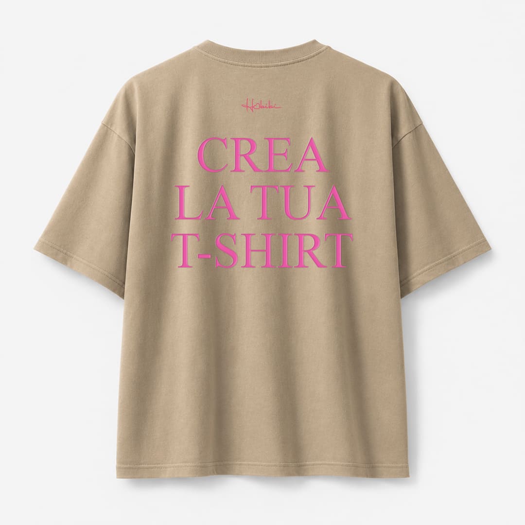 CREA LA TUA T-Shirt Oversize Core