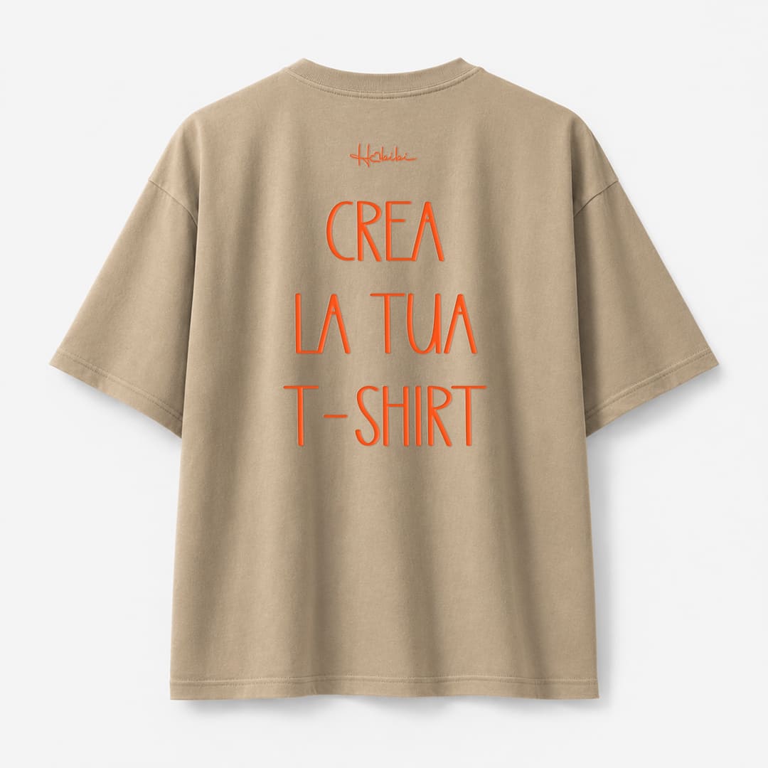 CREA LA TUA T-Shirt Oversize Core