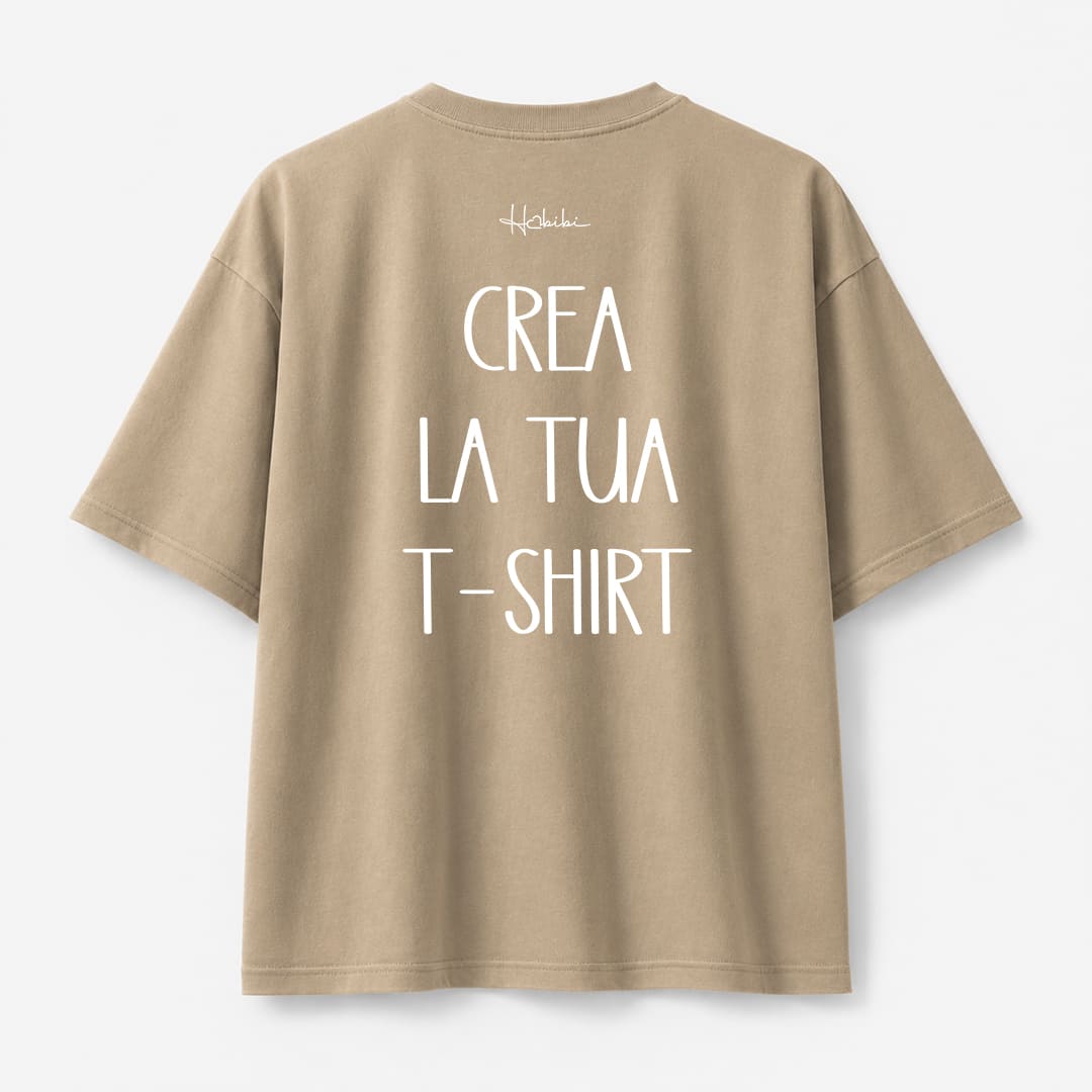 CREA LA TUA T-Shirt Oversize Core