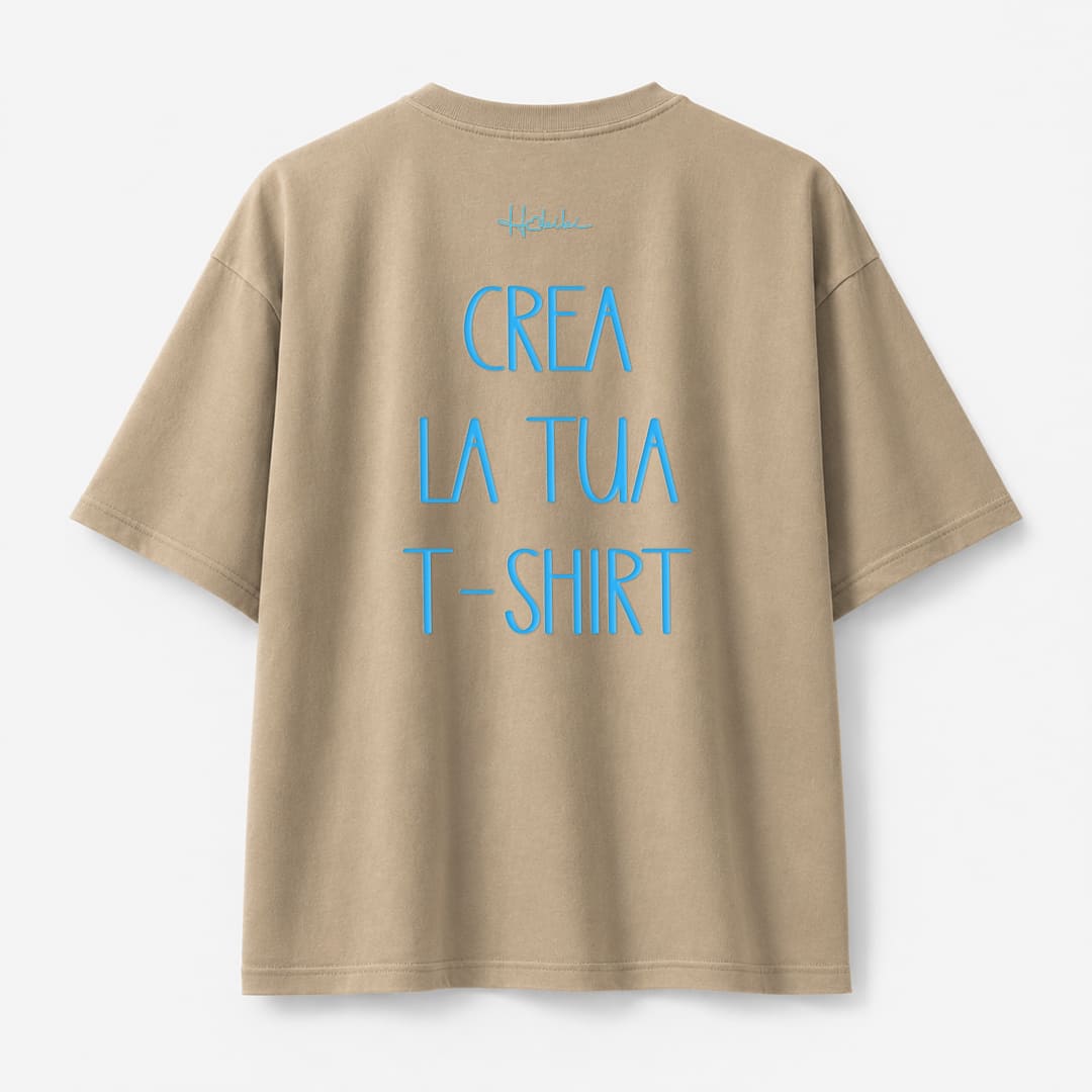 CREA LA TUA T-Shirt Oversize Core