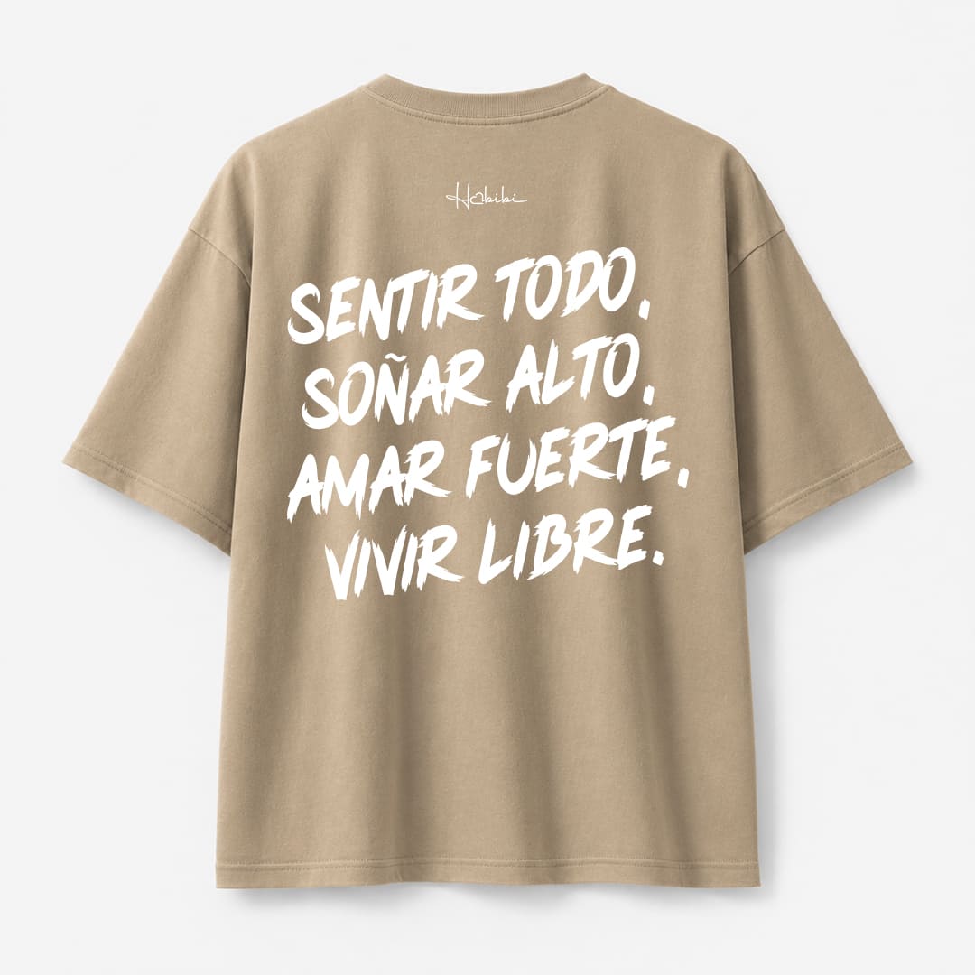 T-Shirt Oversize Core - Sentir Todo