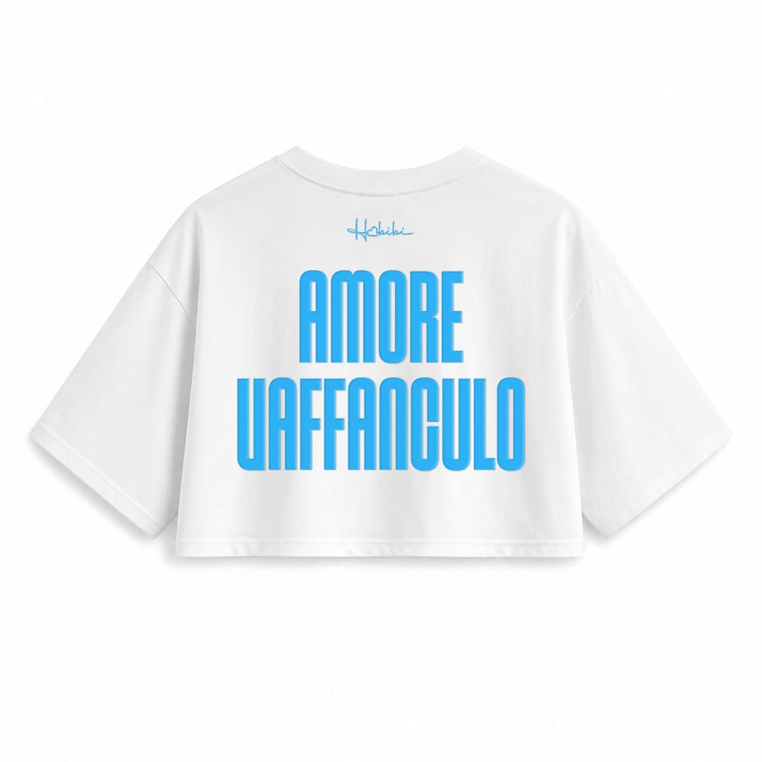 T-Shirt Crop Club - F*ck Love