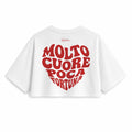 T-Shirt Crop Club - Molto Cuore