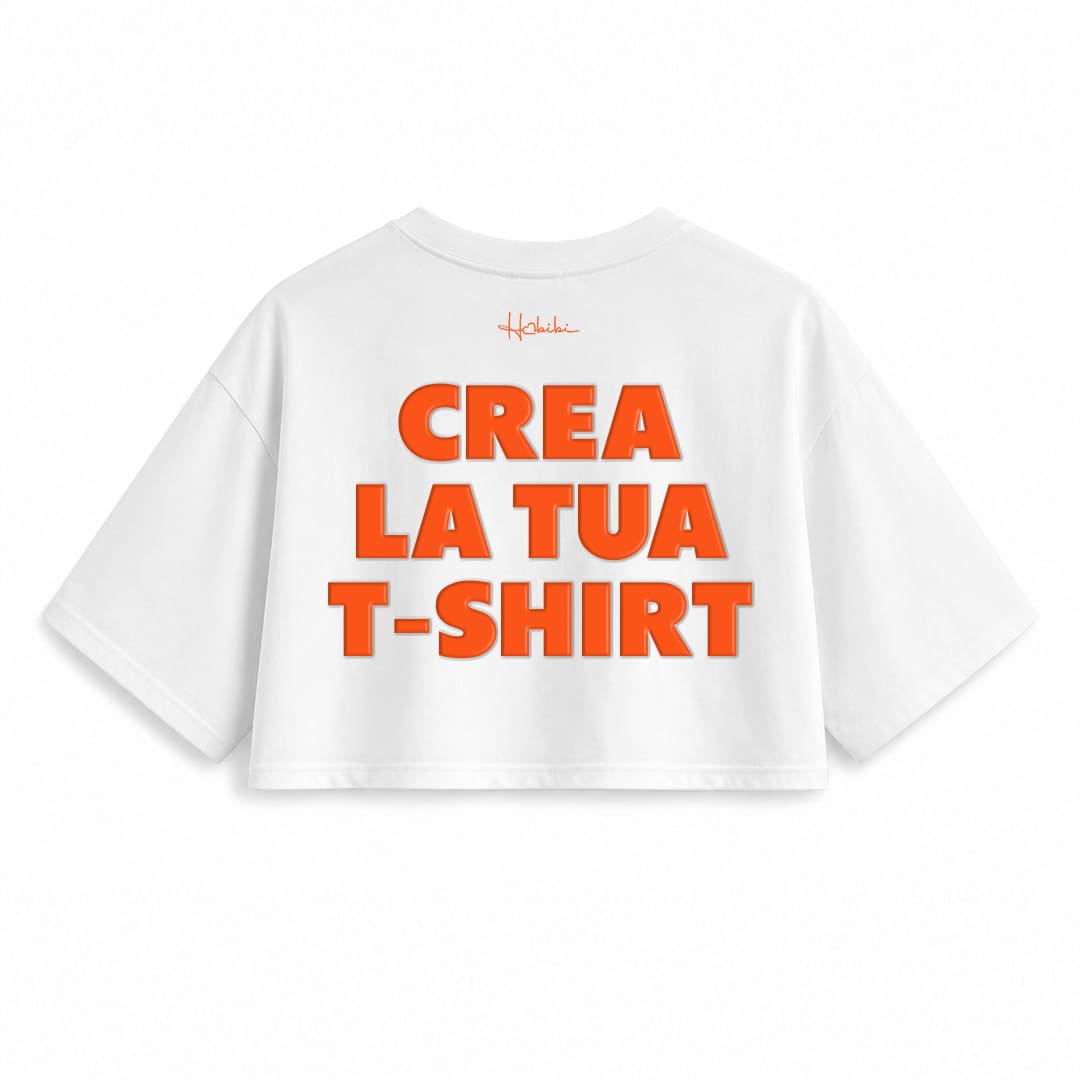 CREA LA TUA T-Shirt Crop Club