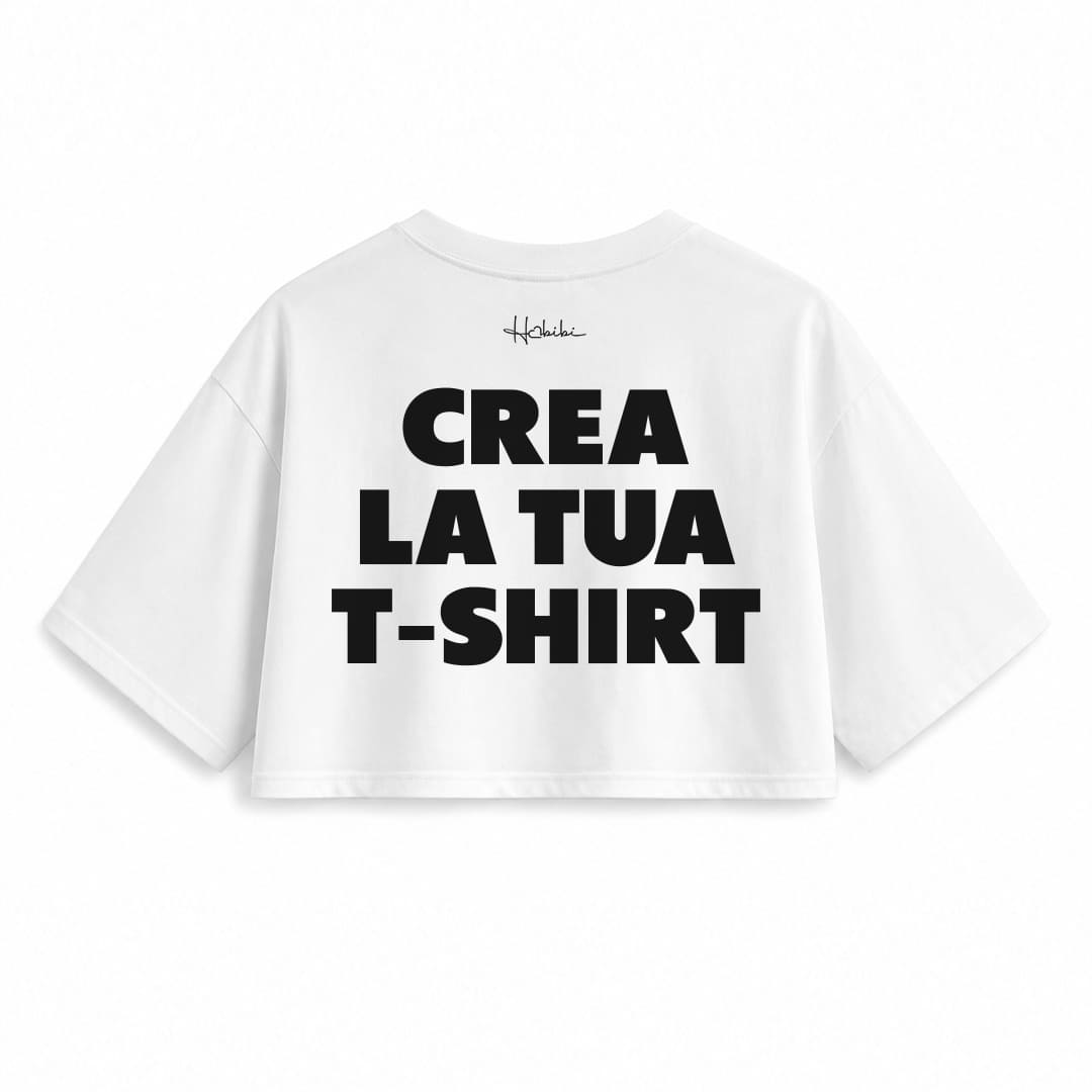 CREA LA TUA T-Shirt Crop Club