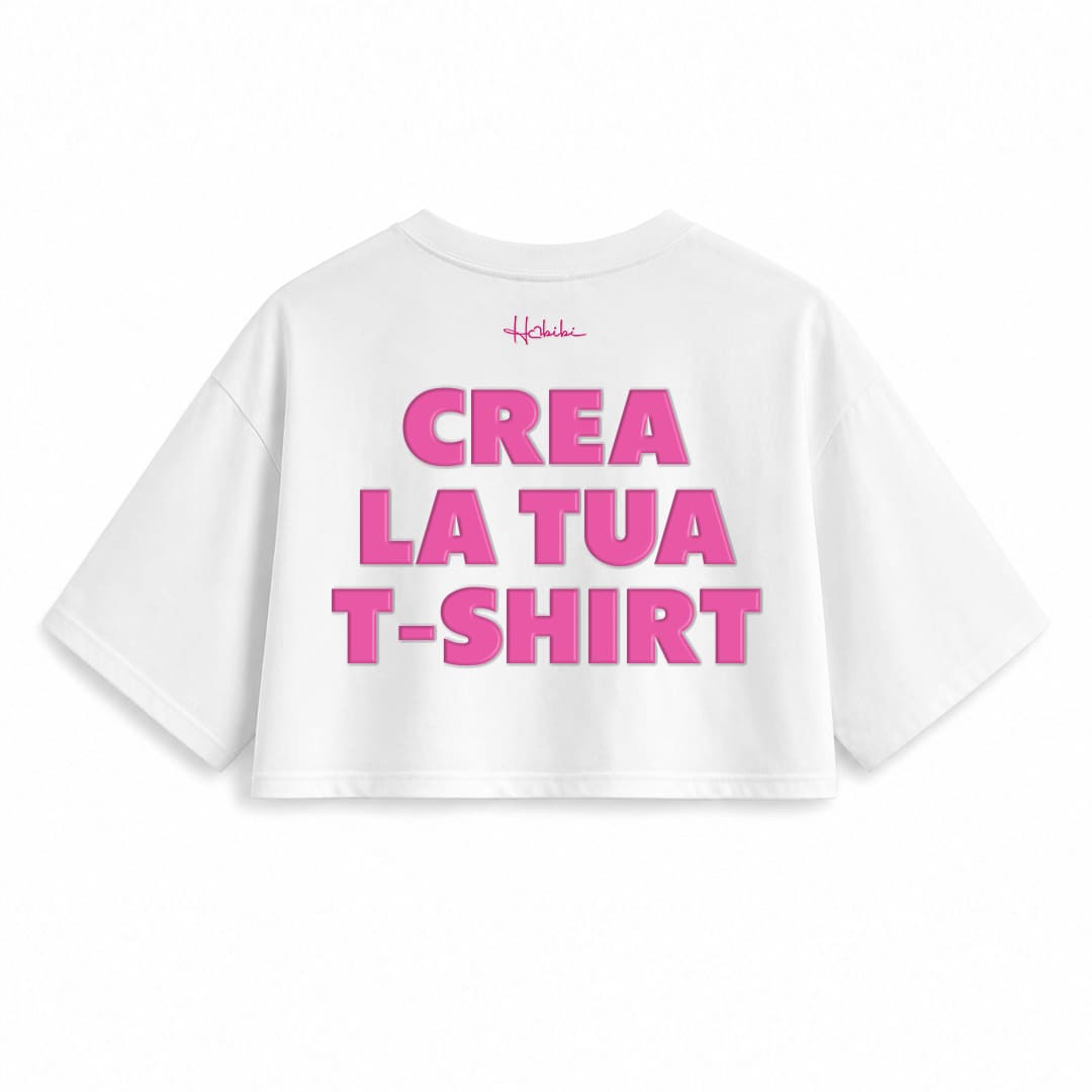 CREA LA TUA T-Shirt Crop Club