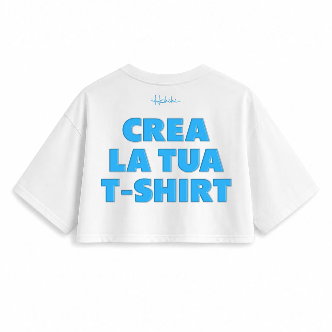 CREA LA TUA T-Shirt Crop Club
