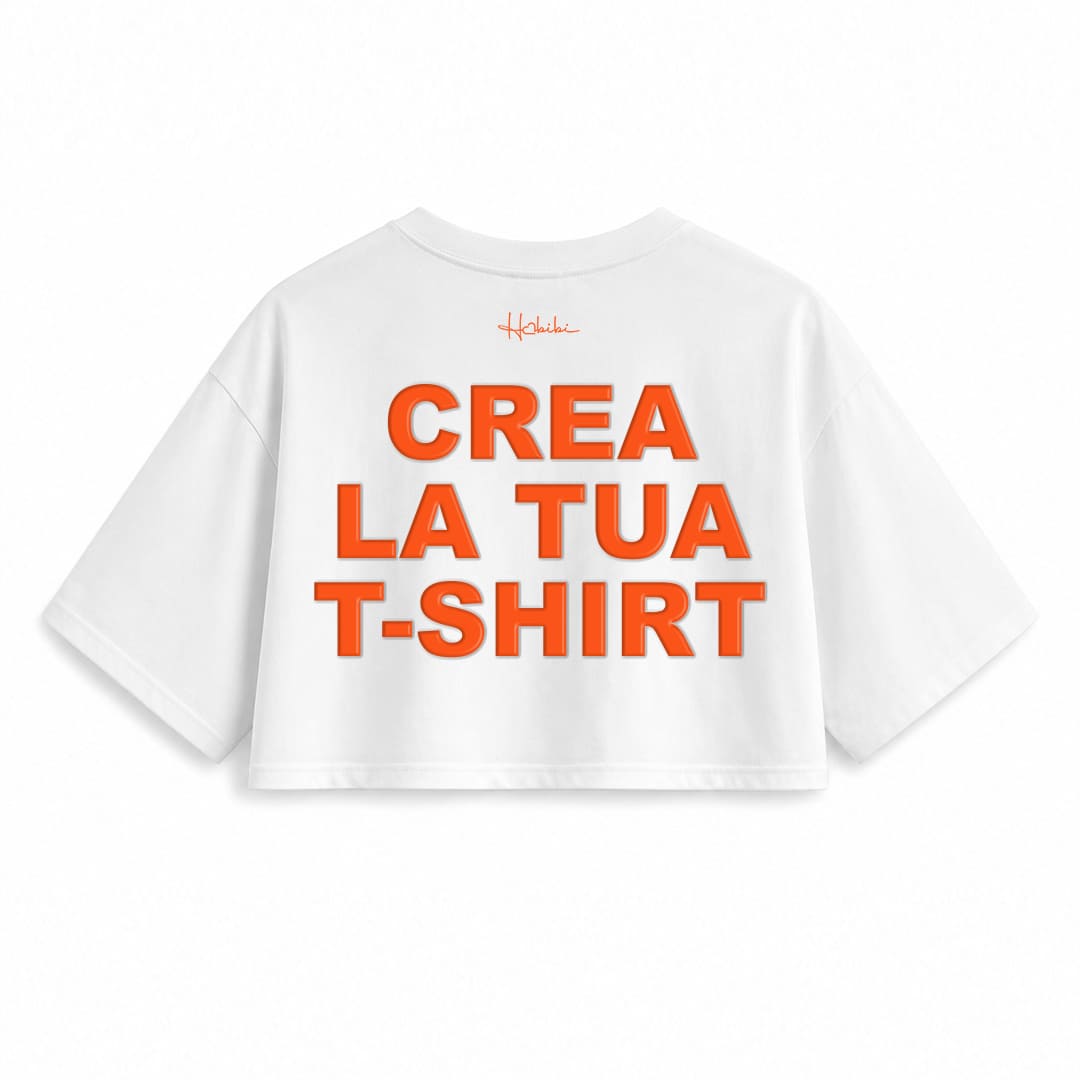 CREA LA TUA T-Shirt Crop Club