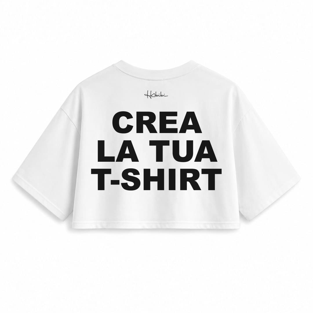 CREA LA TUA T-Shirt Crop Club