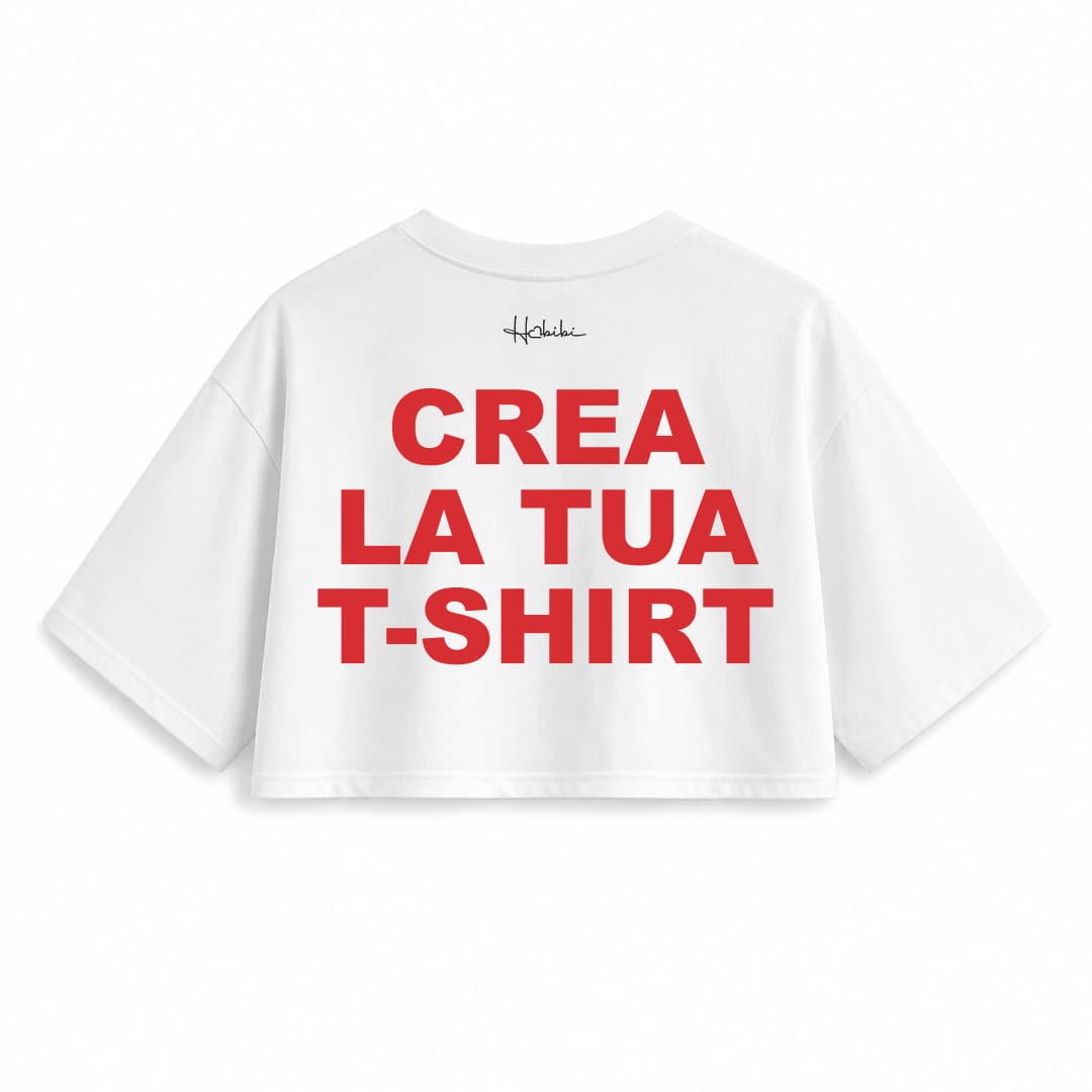 CREA LA TUA T-Shirt Crop Club