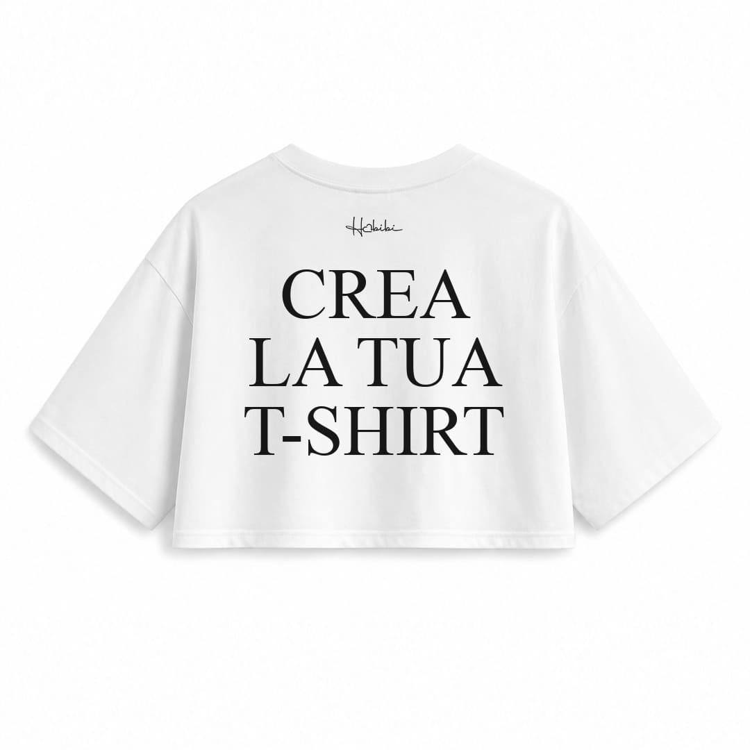 CREA LA TUA T-Shirt Crop Club