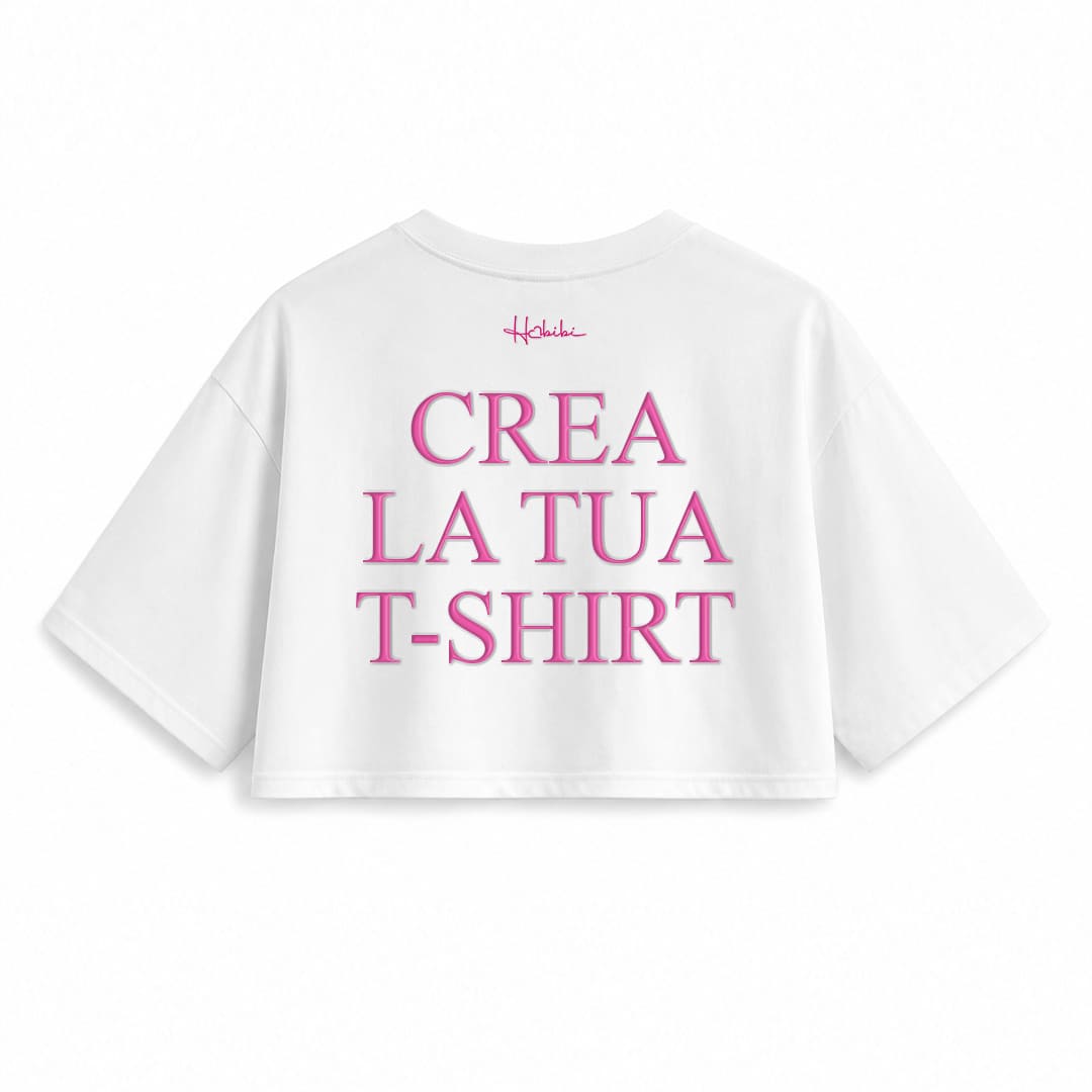 CREA LA TUA T-Shirt Crop Club