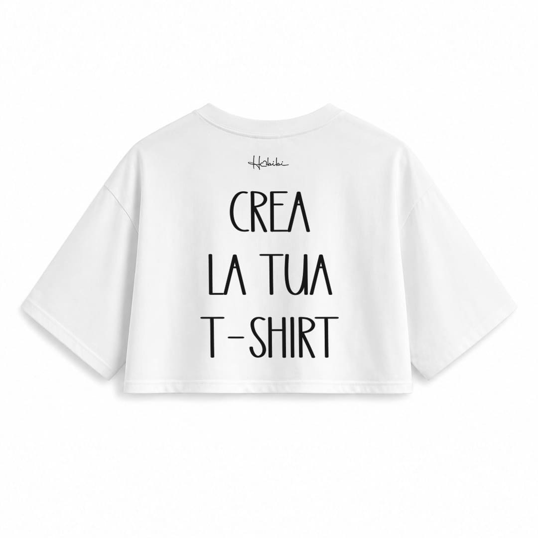 CREA LA TUA T-Shirt Crop Club