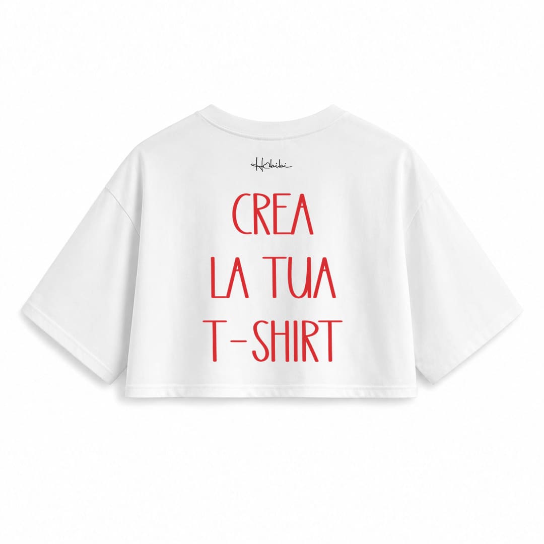 CREA LA TUA T-Shirt Crop Club