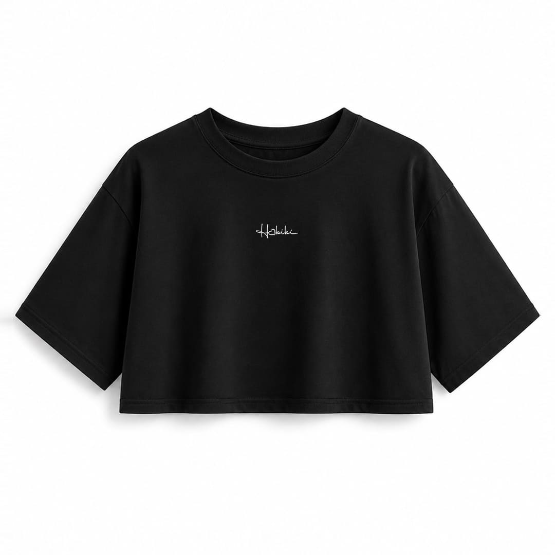 T-Shirt Crop Club - No Time For Love