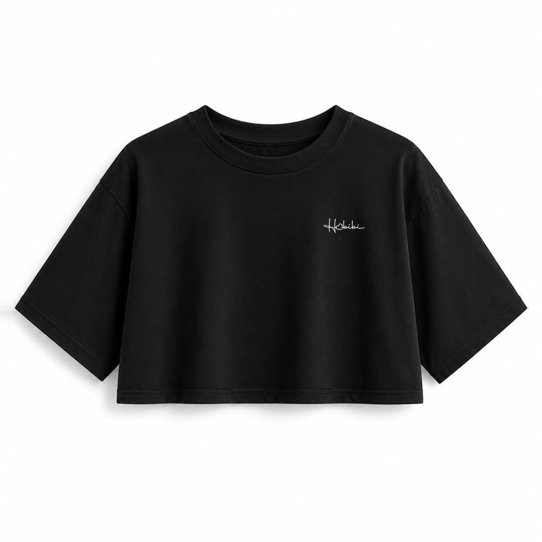 T-Shirt Crop Club - Drama Queen