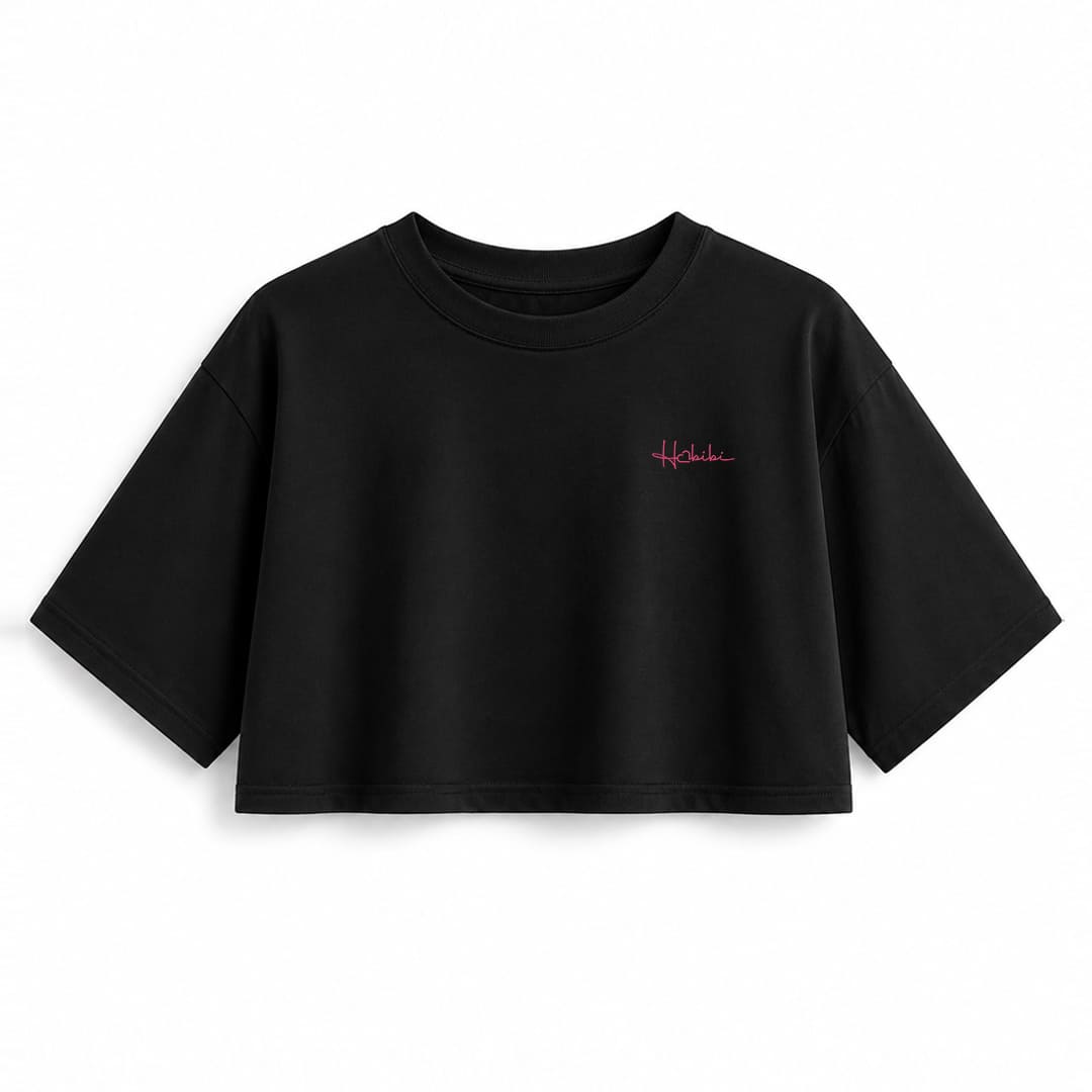T-Shirt Crop Club - F*ck Love