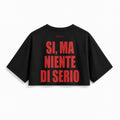 T-Shirt Crop Club - Niente Di Serio