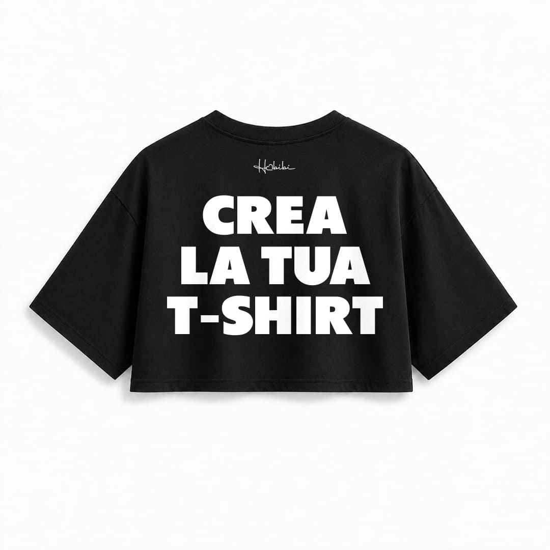 CREA LA TUA T-Shirt Crop Club