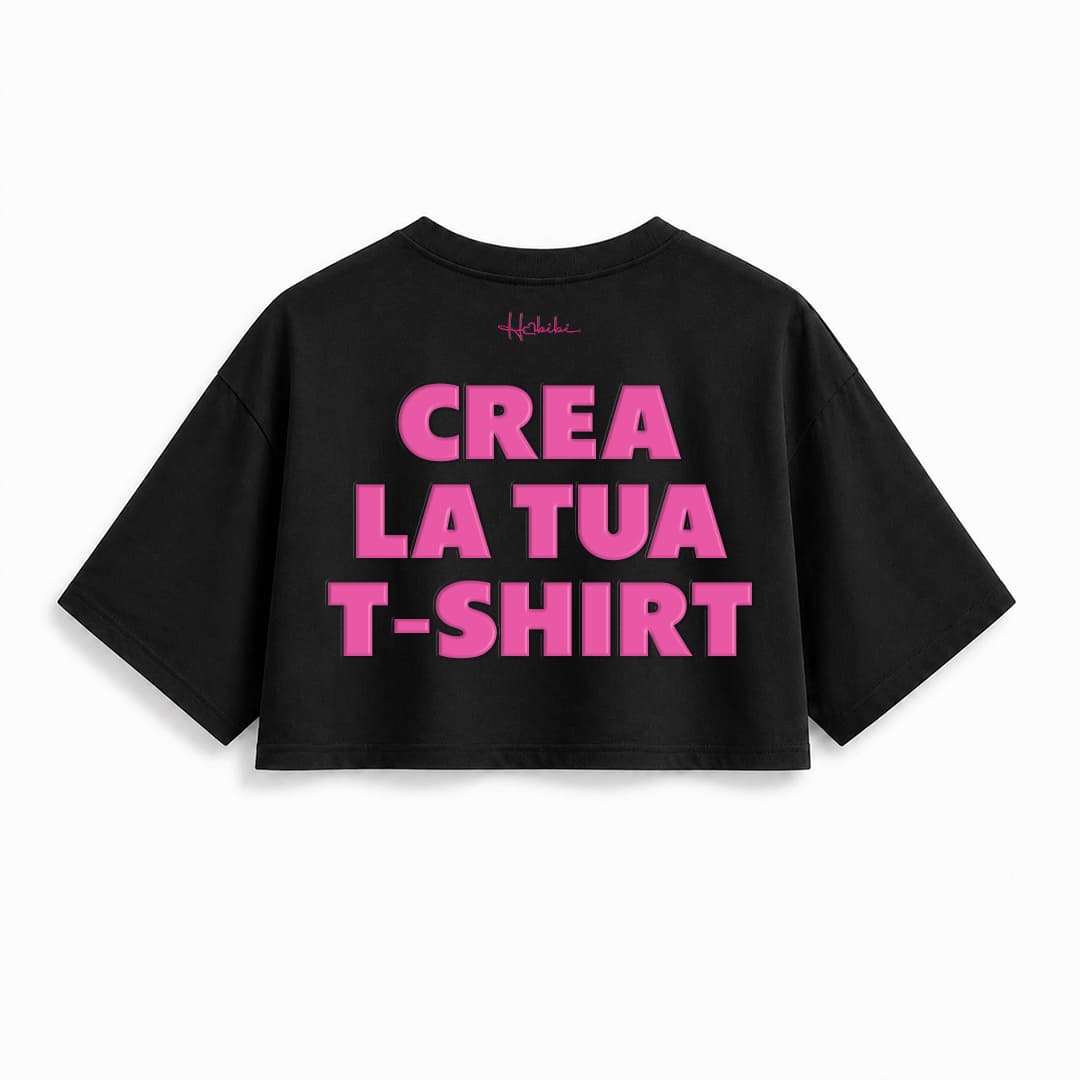CREA LA TUA T-Shirt Crop Club