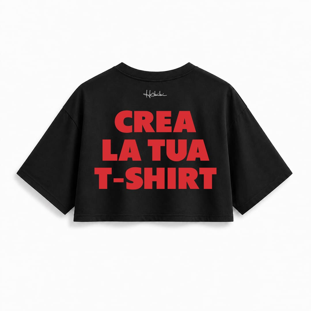 CREA LA TUA T-Shirt Crop Club
