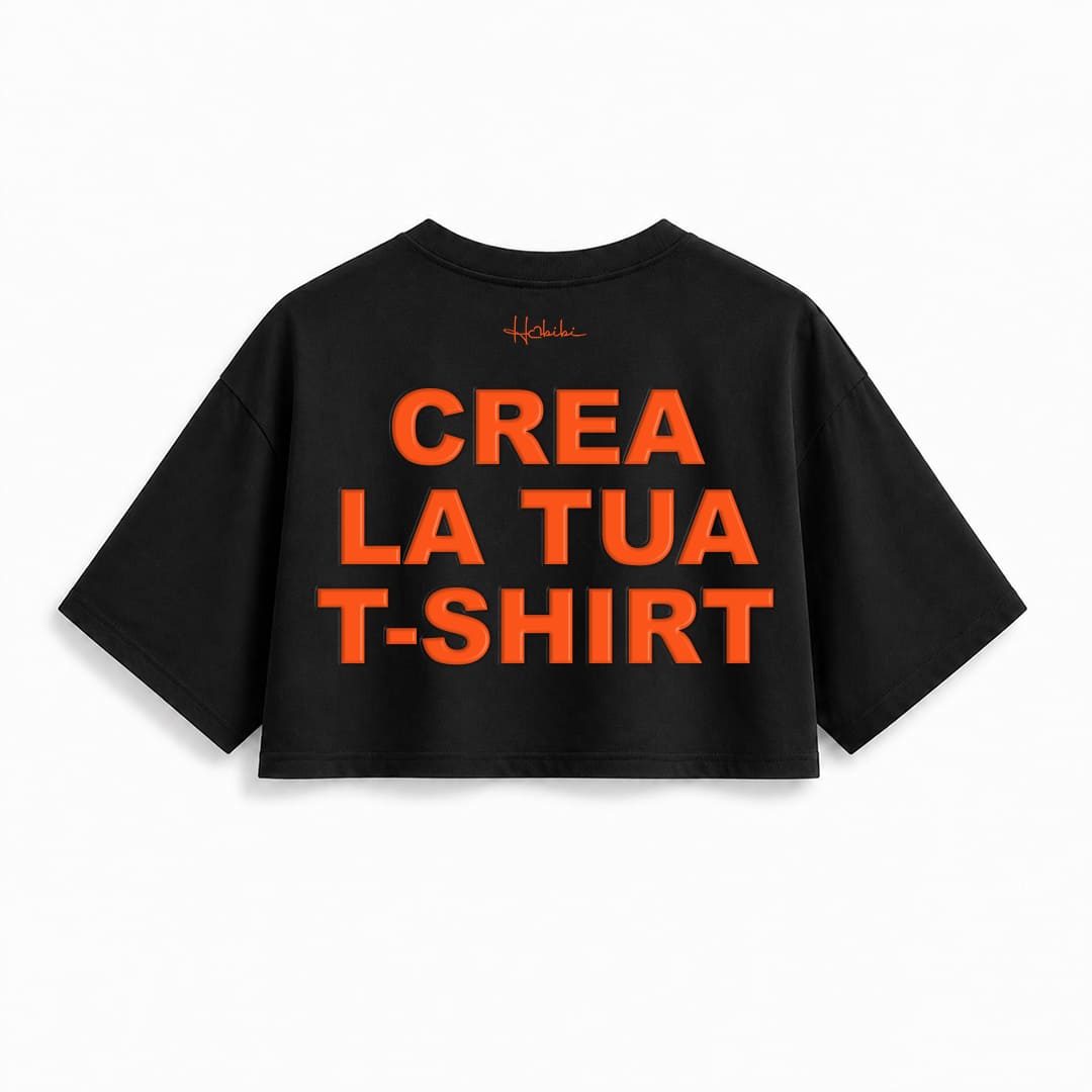 CREA LA TUA T-Shirt Crop Club
