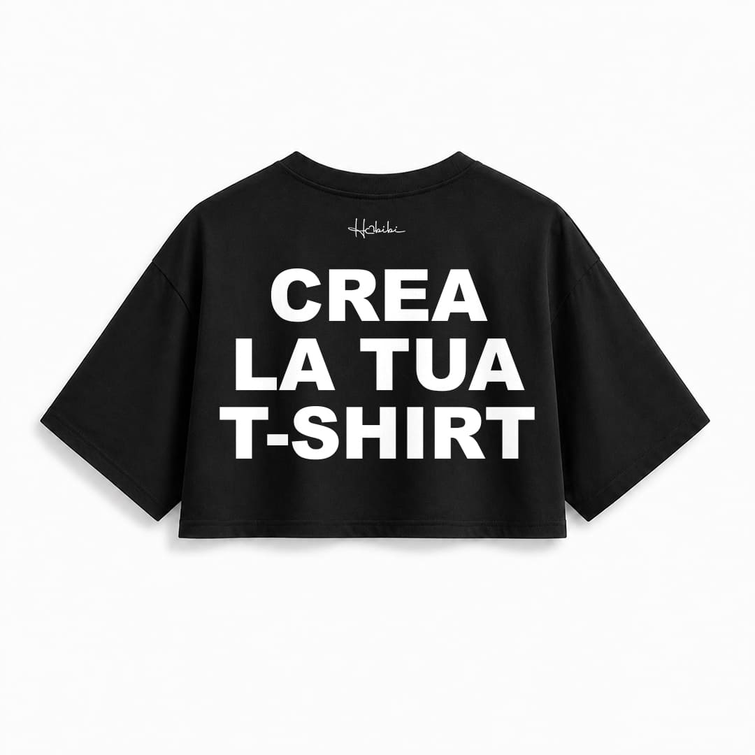 CREA LA TUA T-Shirt Crop Club
