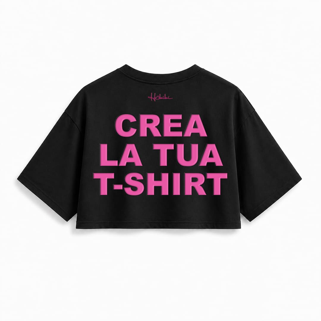 CREA LA TUA T-Shirt Crop Club