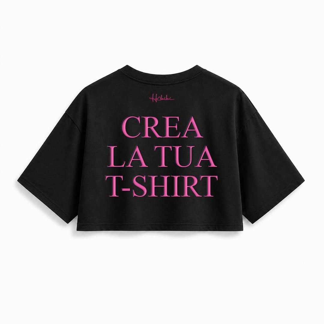 CREA LA TUA T-Shirt Crop Club