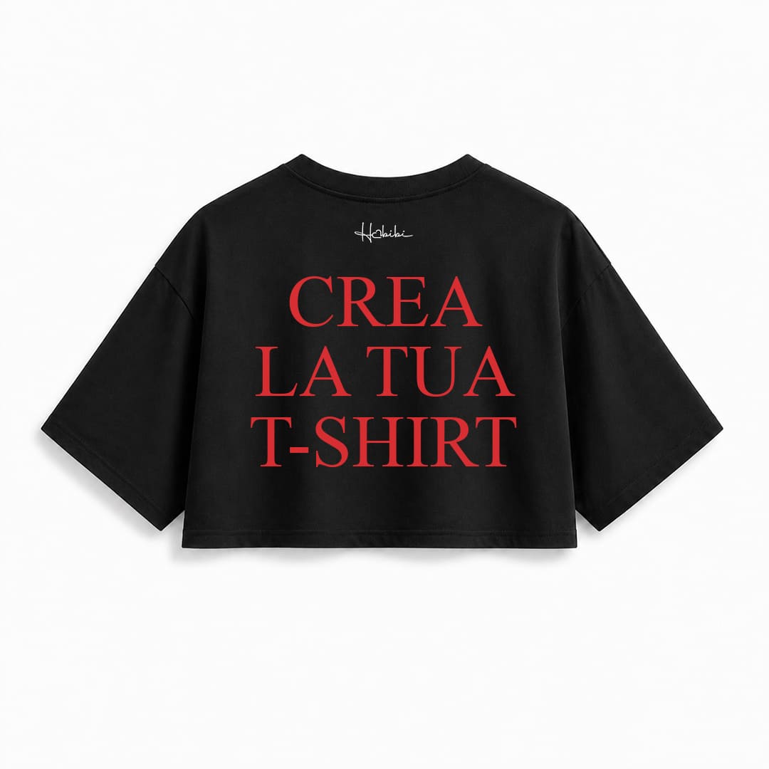 CREA LA TUA T-Shirt Crop Club