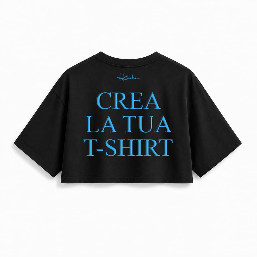 CREA LA TUA T-Shirt Crop Club